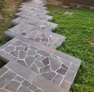 Pavimenti di quarzite a Padova